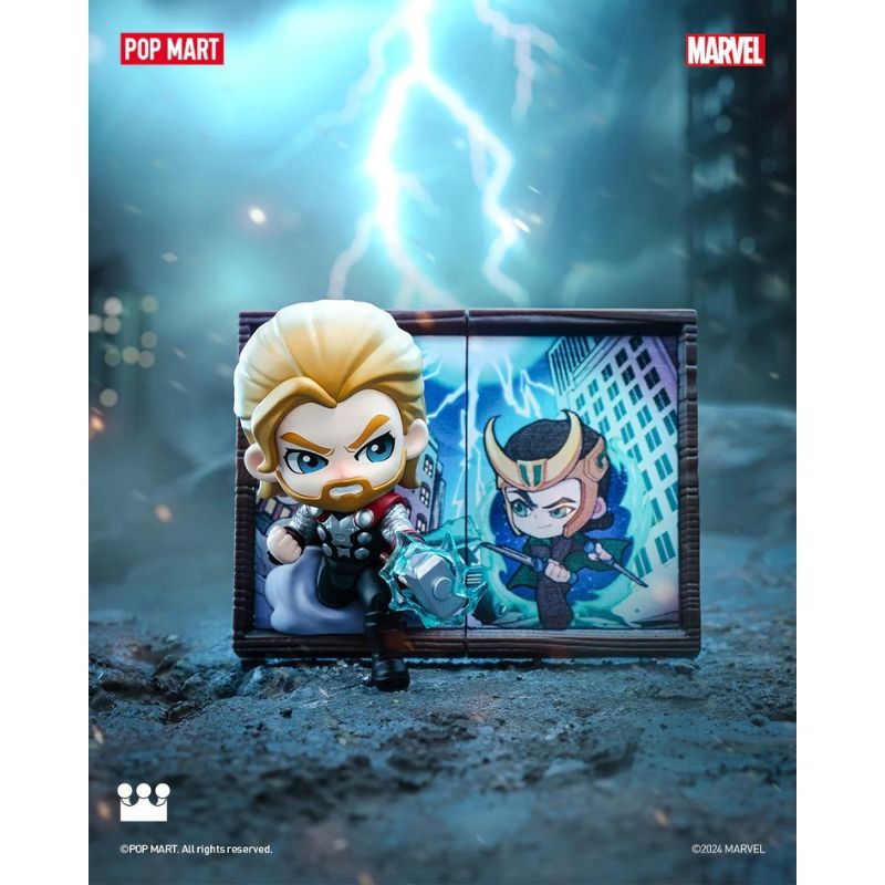 Mô hình đồ chơi Blind box Marvel Photo Frame Series Figures ( Khung Ảnh Marvel ) POP MART