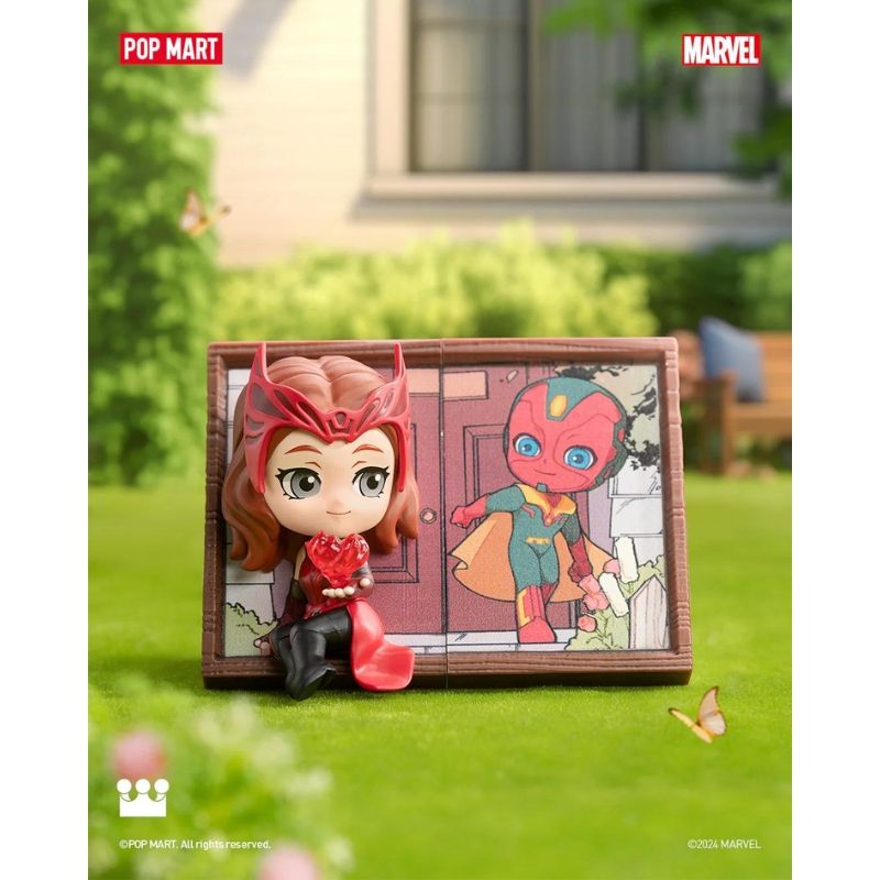 Mô hình đồ chơi Blind box Marvel Photo Frame Series Figures ( Khung Ảnh Marvel ) POP MART