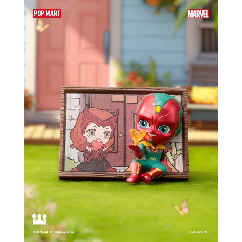 Mô hình đồ chơi Blind box Marvel Photo Frame Series Figures ( Khung Ảnh Marvel ) POP MART