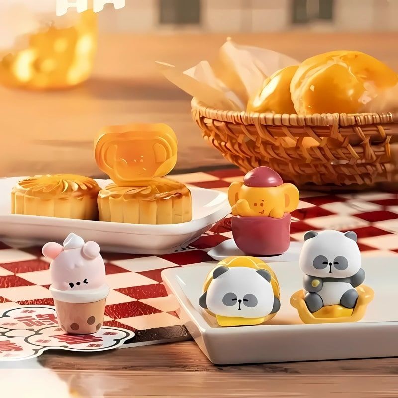 Mô hình đồ chơi Blind bag Mr.Pa Mini Bean China Grand Hotel ( Khách Sạn Sang Trọng ) TOYCITY