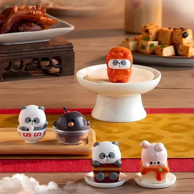 Mô hình đồ chơi Blind bag Mr.Pa Mini Bean China Grand Hotel ( Khách Sạn Sang Trọng ) TOYCITY