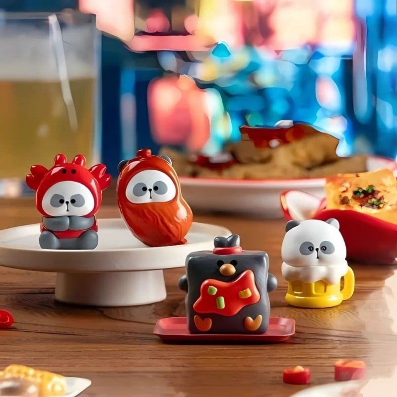 Mô hình đồ chơi Blind bag Mr.Pa Mini Bean China Grand Hotel ( Khách Sạn Sang Trọng ) TOYCITY