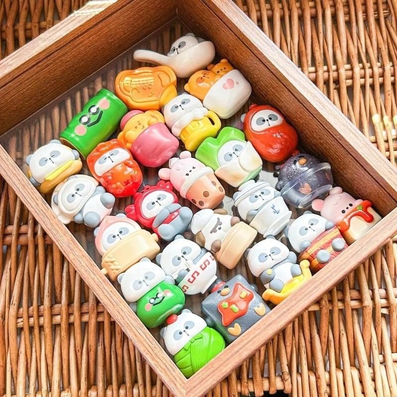 Mô hình đồ chơi Blind bag Mr.Pa Mini Bean China Grand Hotel ( Khách Sạn Sang Trọng ) TOYCITY