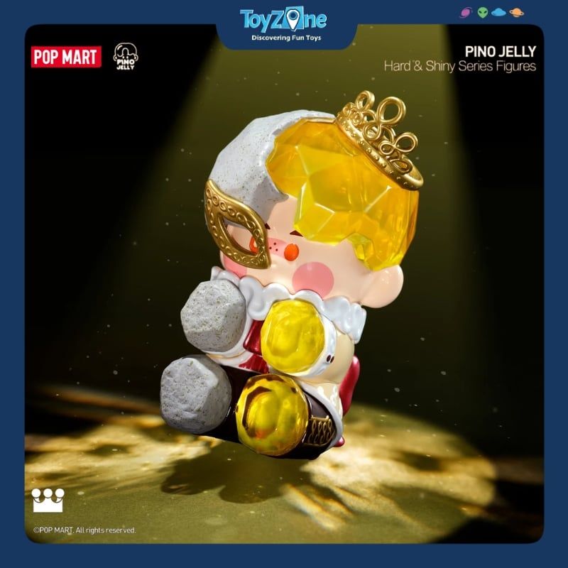 Mô hình đồ chơi Blind box Pino Jelly Hard & Shiny Series ( Cứng Rắn Và Lấp Lánh ) POP MART