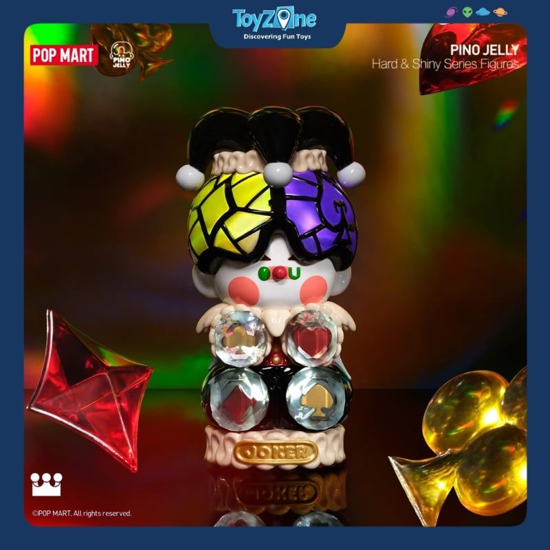 Mô hình đồ chơi Blind box Pino Jelly Hard & Shiny Series ( Cứng Rắn Và Lấp Lánh ) POP MART