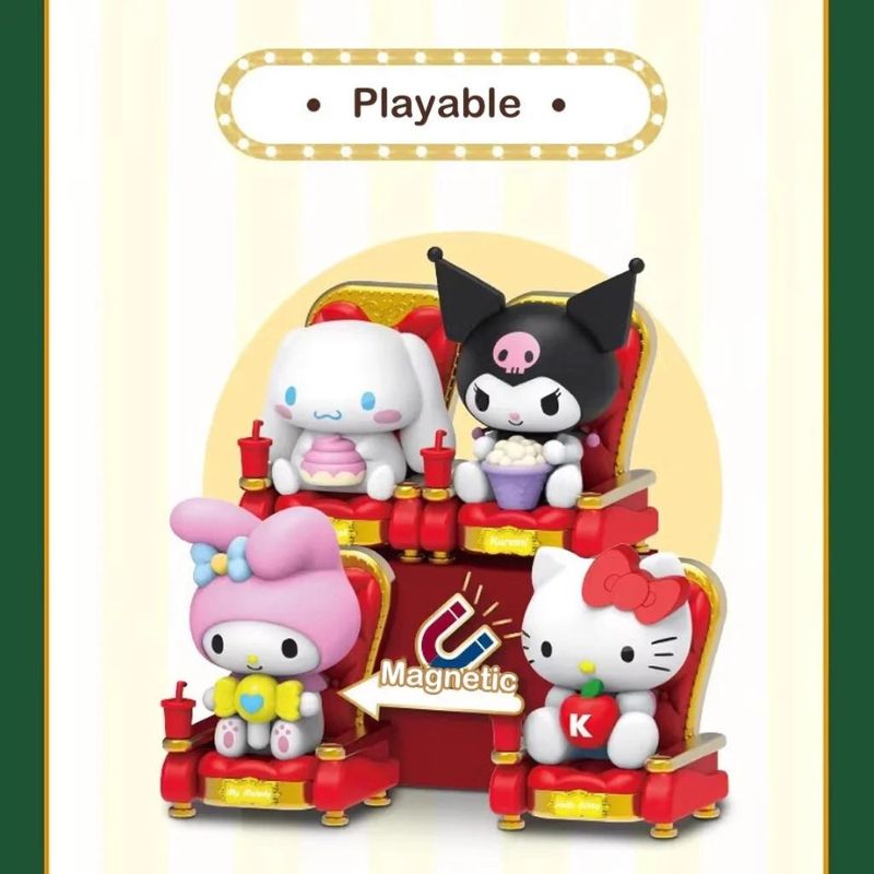  Mô hình đồ chơi Blind box Sanrio Characters Theater Series 2 MINISO 