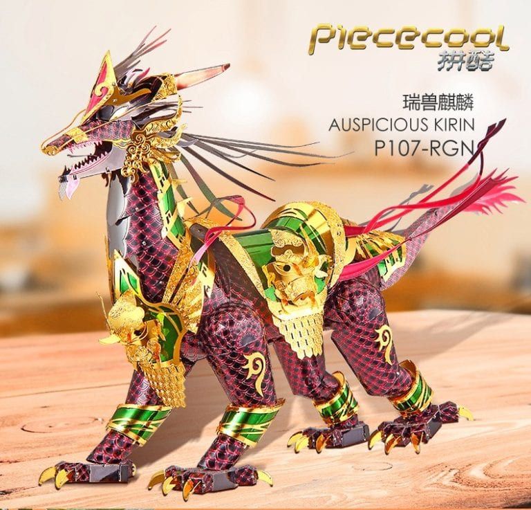 Mô hình Kỳ Lân lắp ráp kim loại 3D – Piececool MP529