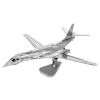 Mô hình kim loại lắp ráp 3D Lancer B-1B (Máy Bay Ném Bom B-1B) (Silver) - Metal Head MP932