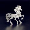 Mô hình Ngựa Đua lắp ráp kim loại 3D Steel Warcraft SW002