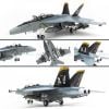 Mô hình máy bay chiến đấu F/A-18B Hornet McDonnell Douglas 1:100 WLTK