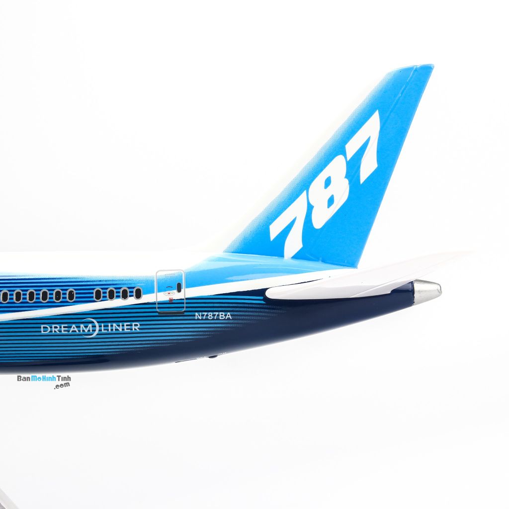 Mô hình máy bay Original Boeing B787 47cm lắp ráp có đèn Everfly