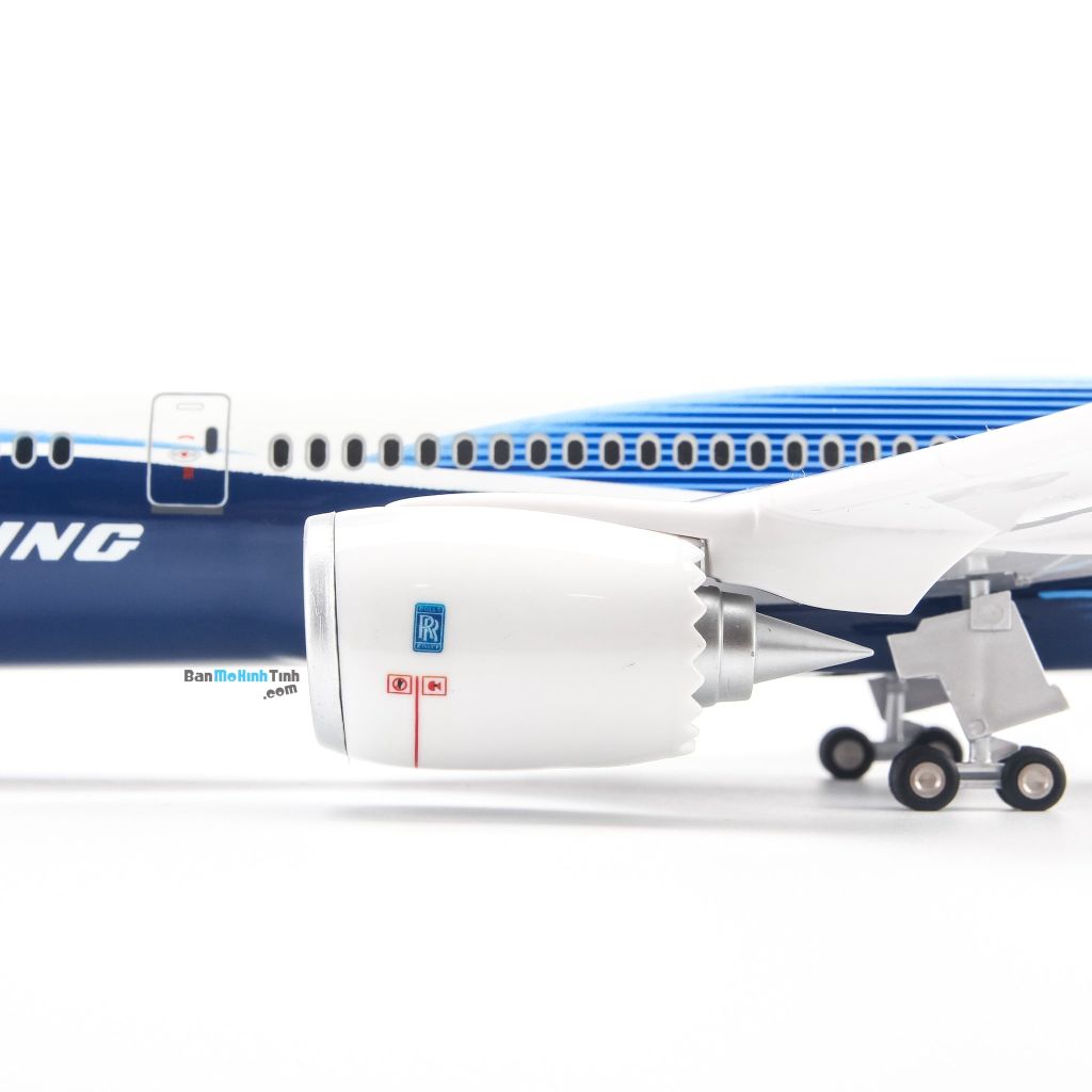 Mô hình máy bay Original Boeing B787 47cm lắp ráp có đèn Everfly