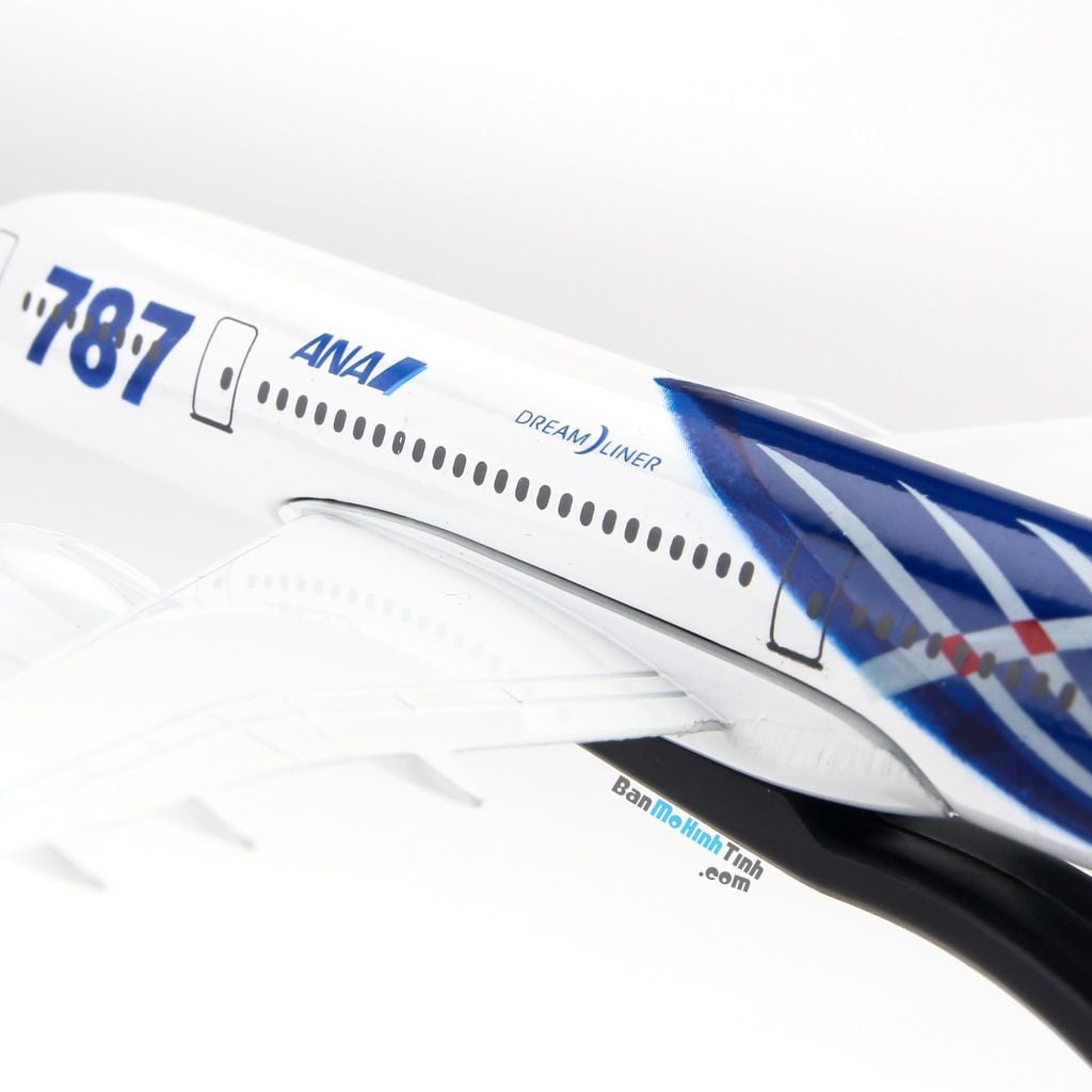 Mô hình máy bay tĩnh All Nippon Airways ANA Boeing B787 16cm Everfly giá rẻ (7)