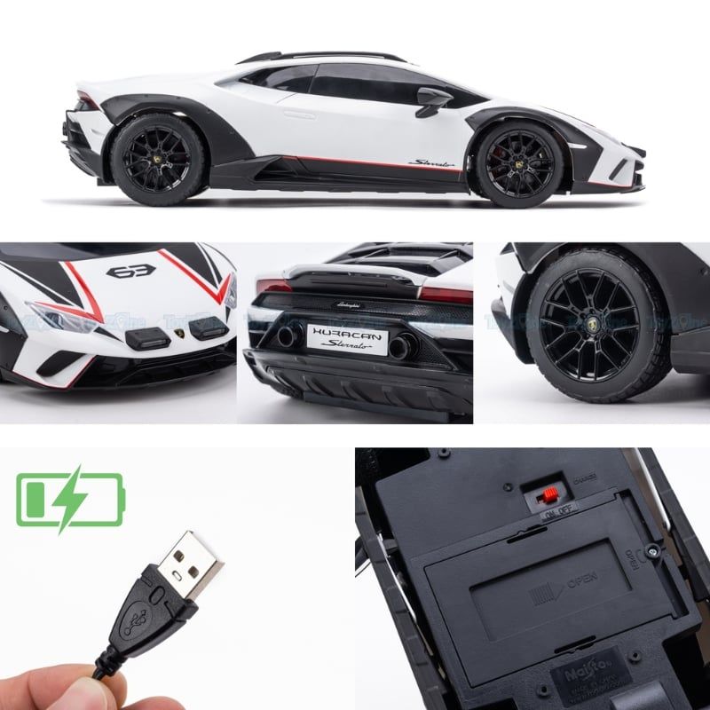 Mô hình xe điều khiển Lamborghini Huracan Sterrato 1:14 MAISTO