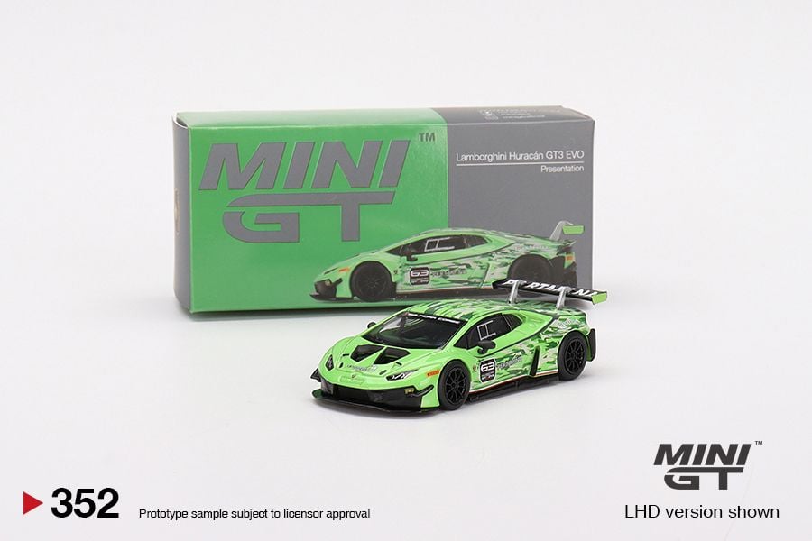 Mô hình xe Lamborghini Huracan GT3 Evo 1:64 MiniGT