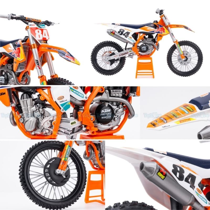  Mô hình xe mô tô KTM 450 SX-F Factory Edition 2018 1:6 MAISTO 