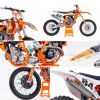 Mô hình xe mô tô KTM 450 SX-F Factory Edition 2018 1:6 MAISTO