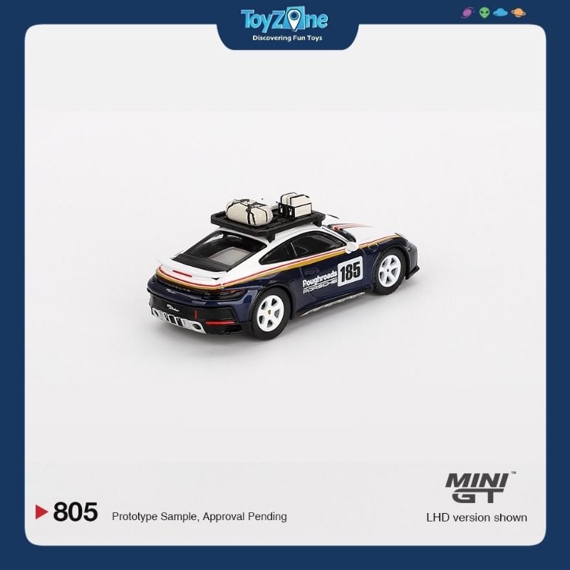  Mô hình xe Porsche 911 Dakar 1:64 MiniGT 