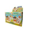 Mô hình Blind box Móc khóa Gấu bông Crayon Shin-Chan Yummy Box Afternoon Tea Time ( Hộp Ăn Nhẹ Giờ Trà Chiều ) LDCX