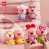 Mô hình Blind box Móc khóa Gấu bông Zanmang Loopy Cute Ruby Series MINISO