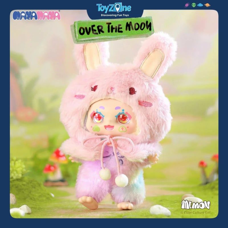 Mô hình Blind box Móc khóa Gấu bông Kimmon Over The Moon ( Vui Sướng Tột Cùng ) NAYANAYA