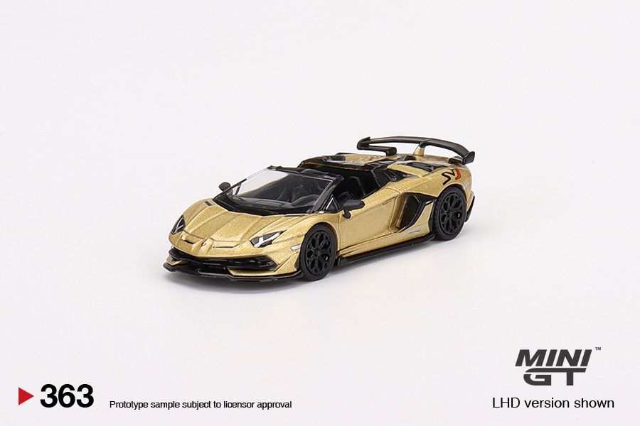  Mô hình xe Lamborghini Aventador SVJ Roadster 2019 1:64 MiniGT 