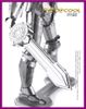  Mô hình kim loại lắp ráp 3D Black Knight (Kỵ Sĩ Bóng Đêm) (Silver) – Piececool MP220 
