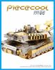  Mô hình kim loại lắp ráp 3D Xe Tăng M1A2 Sep Tusk II (Gold, Silver) – Piececool MP218 