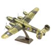  Mô hình kim loại lắp ráp 3D Liberator B-240 (Máy Bay Ném Bom B-240) (Gold, Green) - Metal Head MP929 