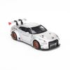 Mô hình xe thể thao Nissan GT-R R35 2009 Liberty Walk LB Works 1:64 MiniGT Silver giá rẻ