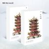  Mô hình kim loại lắp ráp 3D Yellow Crane Tower (Hoàng Hạc Lâu) (Mixed Color) - Microworld MP780 