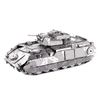  Mô hình kim loại lắp ráp 3D Xe Tăng M2A2 Bradley IFV (Silver) – Piececool MP128 