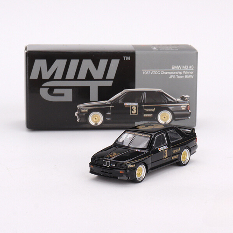  Mô hình xe BMW M3 #3 JPS Team BMW 1987 ATCC Championship Winner 1:64 MiniGT 