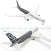 Mô hình máy bay Original Striped Airbus A350 47cm lắp ráp có đèn Everfly