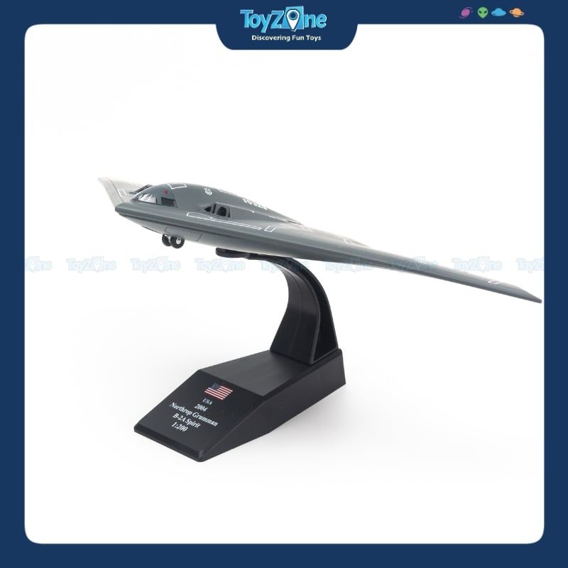 Mô hình máy bay quân sự B-2 Spirit Northrop Grumman US Army 1:200 AmerCom