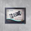 Khung tranh mô hình xe Mercedes Benz F1 2019 W10 EQ L.Hamilton 44 1:43 Bburago - 18-38036