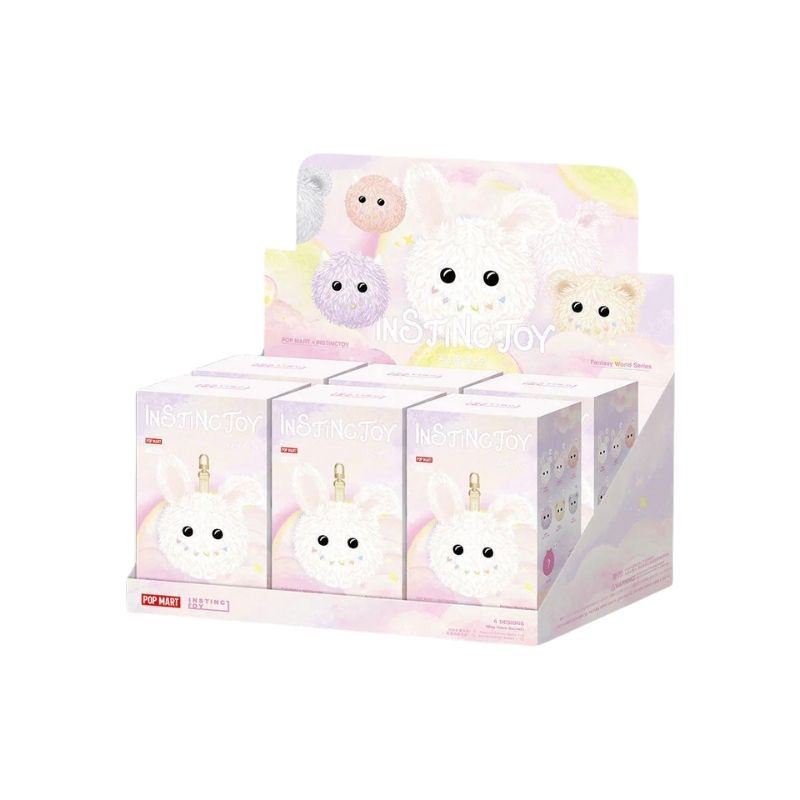  Mô hình Blind box Móc khóa Gấu bông Instinctoy Fantasy World Series-Plush ( Thế Giới Huyền Ảo ) POP MART 
