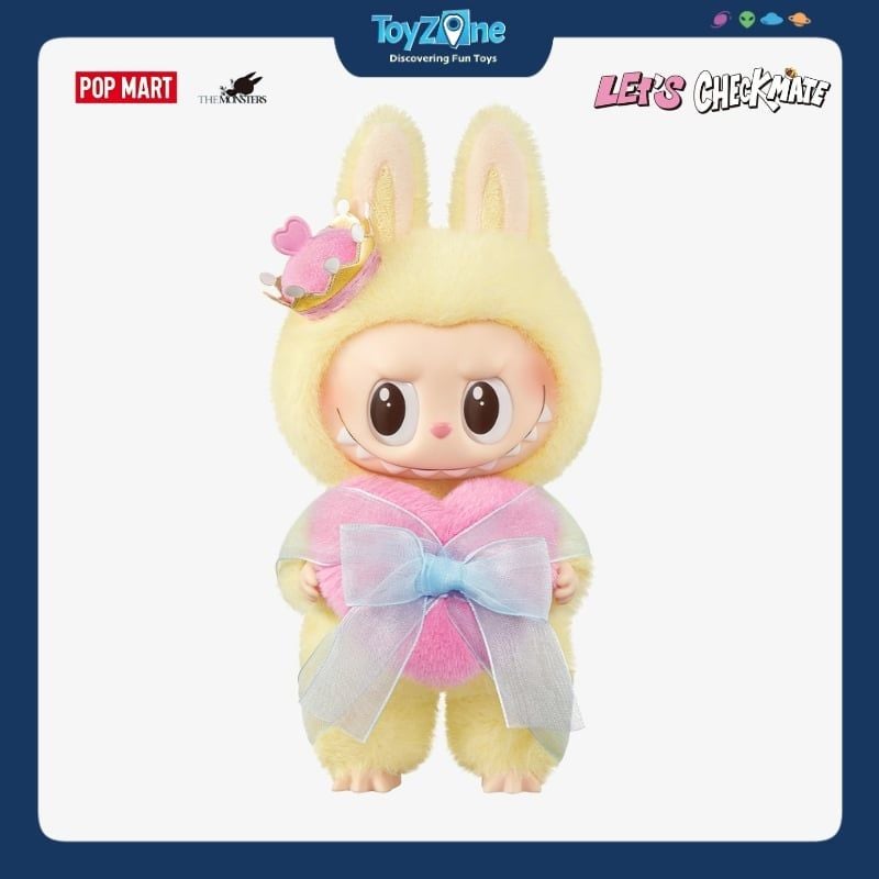 Mô hình Gấu bông Labubu The Monsters Let's Checkmate Series-Vinyl Plush Hanging Card POP MART