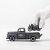  Mô hình xe Ford F-1 Pick Up 1948 With Harley 1942 WLA Flathead 1:24 Maisto 32185 