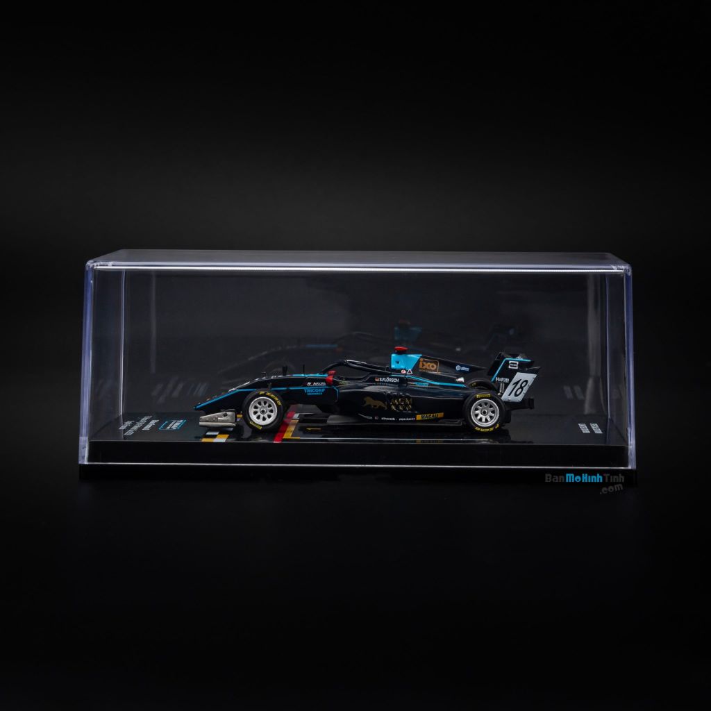 Mô Hình xe Dallara Formula 3 Macau Grand Prix FIA F3 Word Cup 2019 Sophia Floersh Special Edition 1:64 Tarmac Black (7)