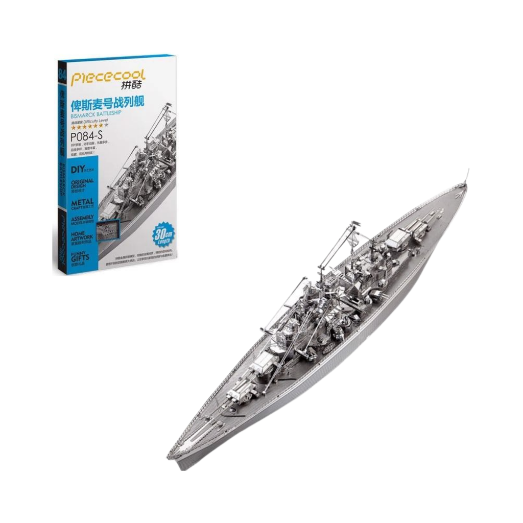Mua Mô Hình Lắp Ráp 3d Thiết Giáp Hạm Bismarck  Đức  TrắngChưa Ráp tại Mô  hình trí tuệ lắp ghép 3D  Tiki