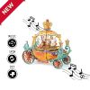  Mô hình gỗ lắp ráp 3D DIY Pumpkin Carriage Music Box (Hộp Nhạc Xe Bí Ngô) (Mixed Color) - Robotime  AM41 - WP005 