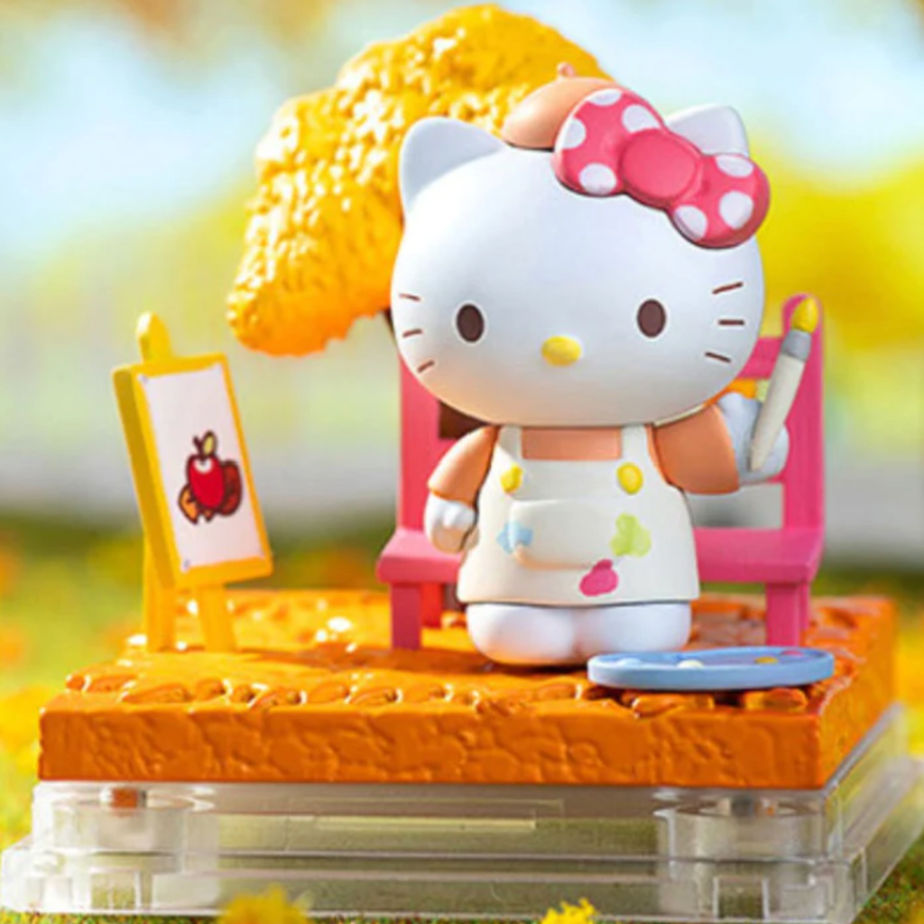 Đồ chơi Blind box Sanrio Hello Kitty Four Seasons Series (Sanrio Hello Kitty) GOLD LOK