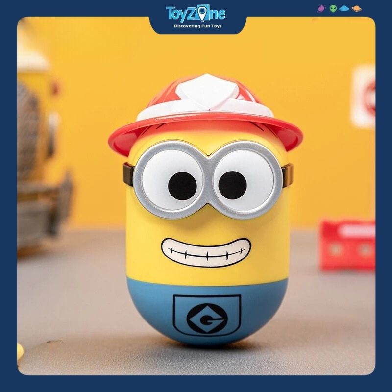 Mô hình đồ chơi Blind box Minions Big Eyes Cute Tumbler Series 2 ( Minions Lật Đật Mắt To Dễ Thương ) PLAY INFINITE