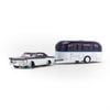  Mô hình xe 1965 Buick Riviera + Camping Trailer Set 1:64 Maisto - 20-17058+20-17053 