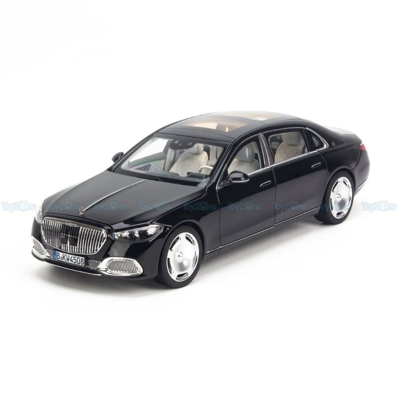 Mô hình xe Mercedes Maybach S680 W223 2021 1:18 Norev