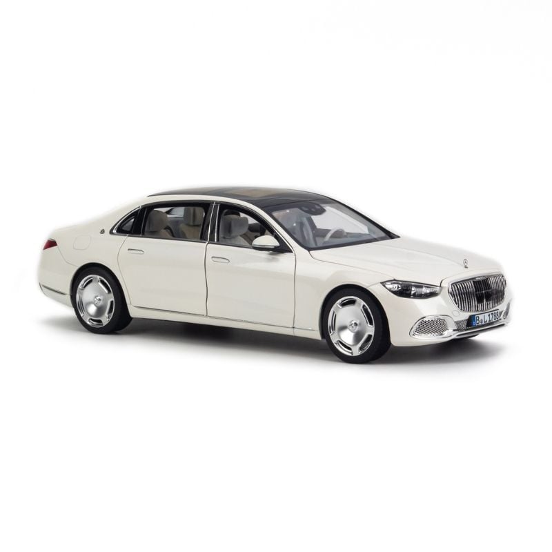 Mô hình xe Mercedes Maybach S680 W223 2021 1:18 Norev