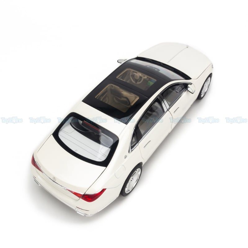 Mô hình xe Mercedes Maybach S680 W223 2021 1:18 Norev