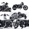 Mô hình xe mô tô Harley-Davidson Sportster Iron 883 2022 1:18 MAISTO
