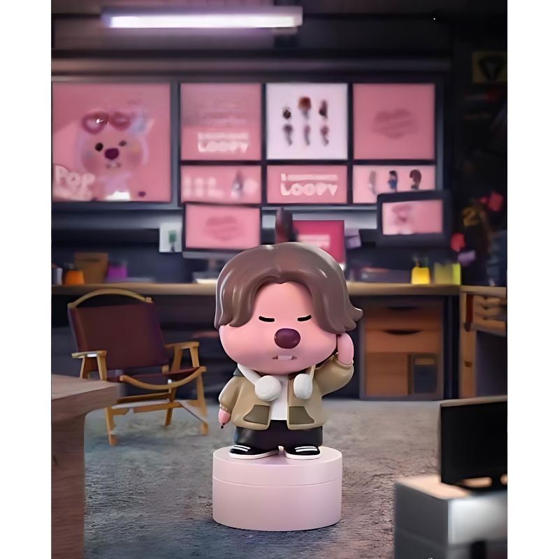 Mô hình đồ chơi Blind box Zanmang Loopy Working In The Entertainment Industry Series ( Việc Làm Trong Ngành Giải Trí ) MINISO